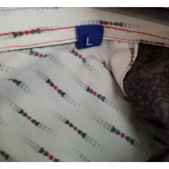 Georg Roth Los Angeles Mens Button Shirt SZ Large Button Front Long Sleeve Gray - Picture 9 of 9